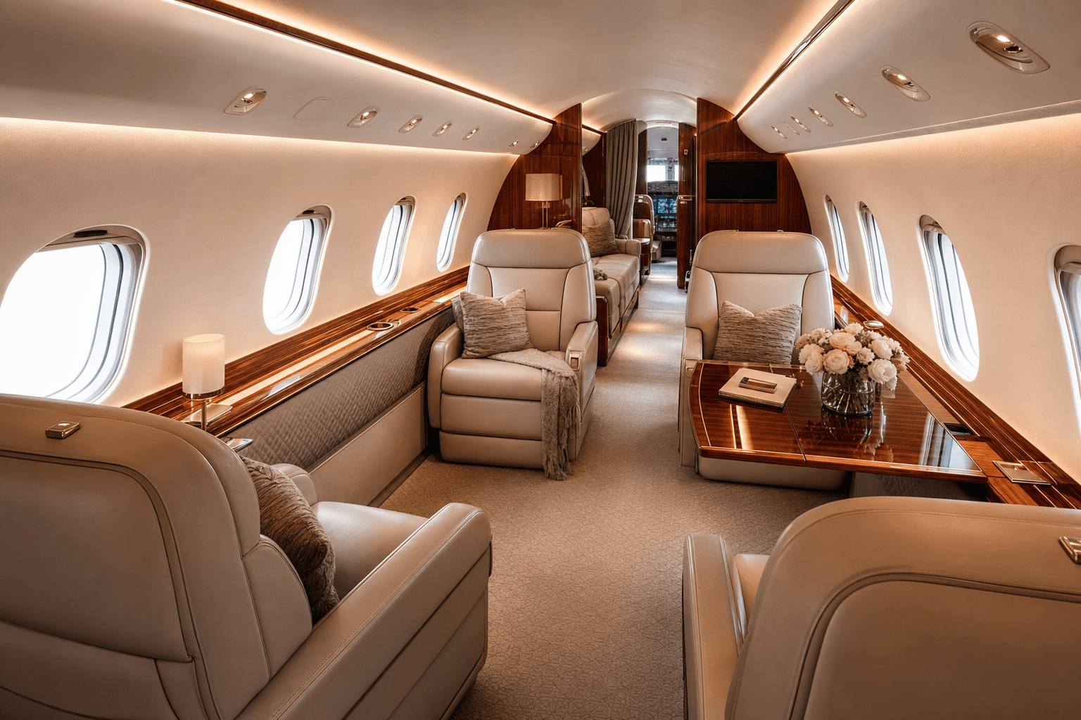 FAR 25.853 in the Presidential Cabin